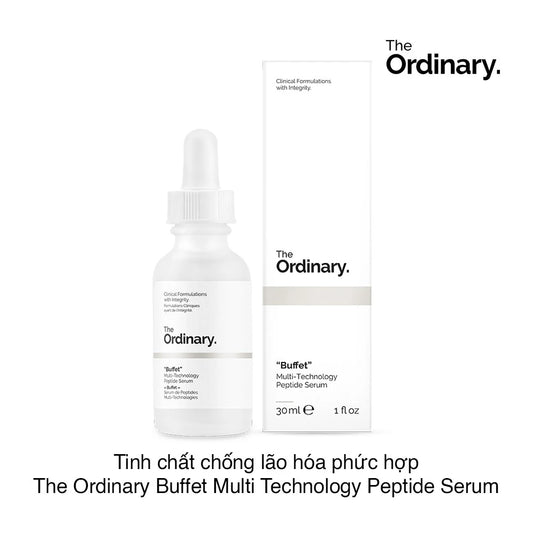 (Hàng US) - The Ordinary Buffet serum - Serum Chống Lão Hoá