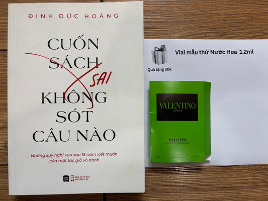 Sách cũ - Cuốn Sách Sai Không Sót Câu Nào