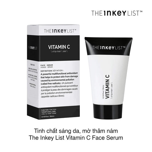 Serum dưỡng sáng da mờ thâm nám The INKEY List Vitamin C 30%