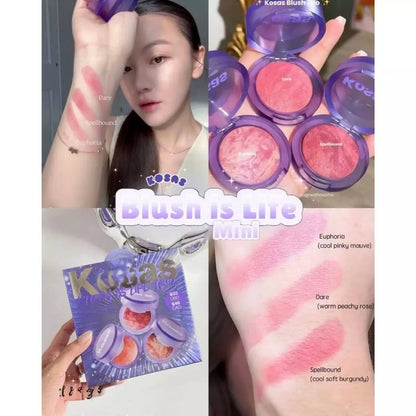 Hàng US - Set má hồng Kosas Blush Is Life Trio