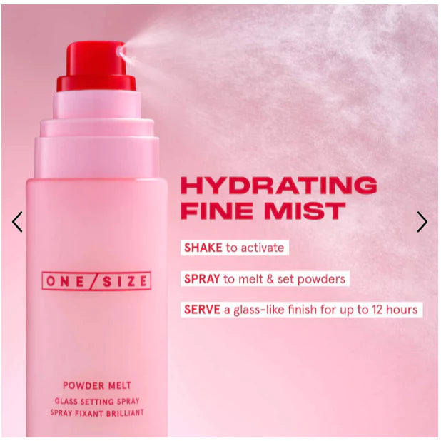 Hàng US - Xịt makeup One Size Powder Melt Glass Setting Spray 100ml