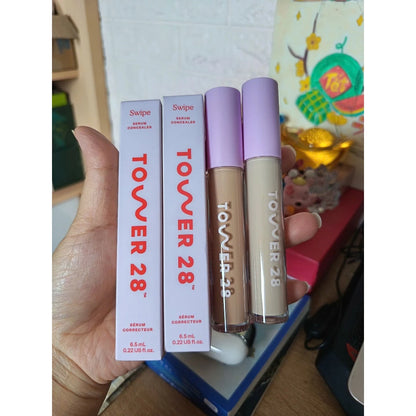 Che Khuyết Điểm Siêu Hot - Tower 28 Swipe All-Over Hydrating Serum Concealer