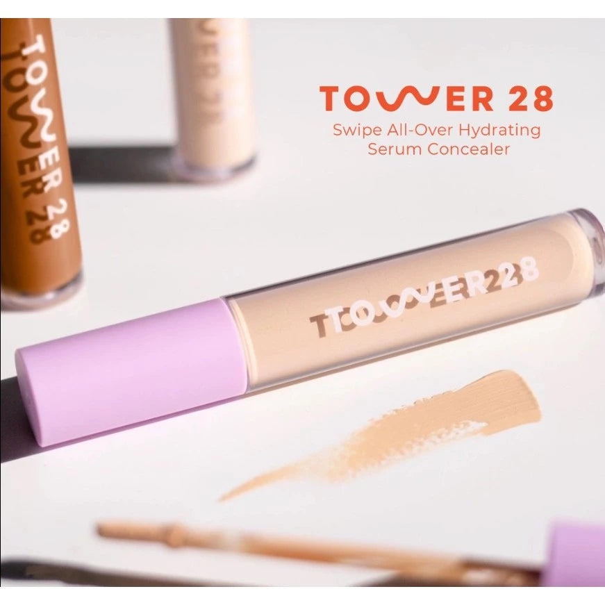 Che Khuyết Điểm Siêu Hot - Tower 28 Swipe All-Over Hydrating Serum Concealer