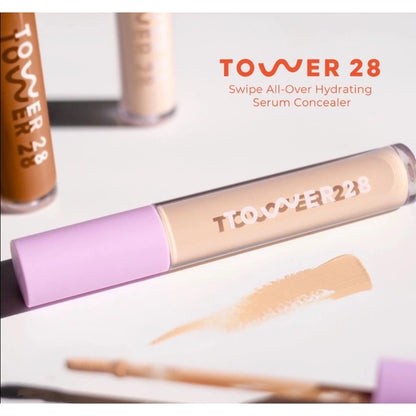 Che Khuyết Điểm Siêu Hot - Tower 28 Swipe All-Over Hydrating Serum Concealer