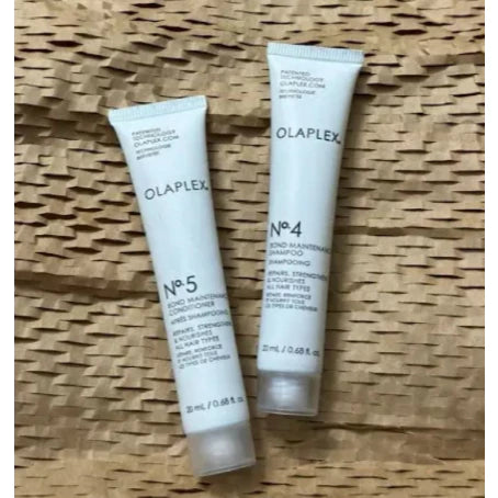 (Hàng US - gift sephora) Dầu gội giúp phục hồi tóc Olaplex No.4 và Dầu xả phục hồi tóc Olaplex No.5