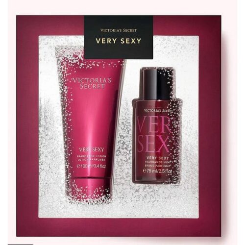 0174944453b4c55ebc154fcc733d817e.jpg Set xịt toàn thân và lotion Victoria Secret Very Sexy Mist & Lotion Gift Set (Mẫu Mới)