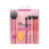 Hàng US - Bộ Cọ Kèm Mút Trang Điểm Real Techniques Everyday Essentials