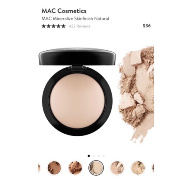 MAC - Phấn Phủ Khoáng MAC Mineralize Skinfinish Natural 10g