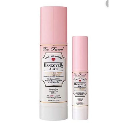 5d9eadd0a53f87249ddd6d05e6bd0d10.jpg Xịt Khóa Lớp Trang Điểm Hangover replenishing face primer minisize - too faced - toofaced