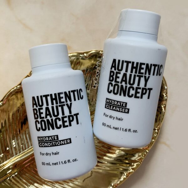 Cặp gội xả mini authentic beauty concept cleanser and conditioner 50ml