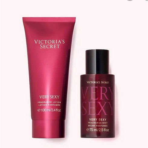 ddd5c63ce6deb3870b9289072583b975.jpg Set xịt toàn thân và lotion Victoria Secret Very Sexy Mist & Lotion Gift Set (Mẫu Mới)