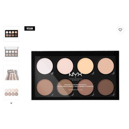BẢNG TẠO KHỐI NYX HIGHLIGHT & CONTOUR PRO PALETTE