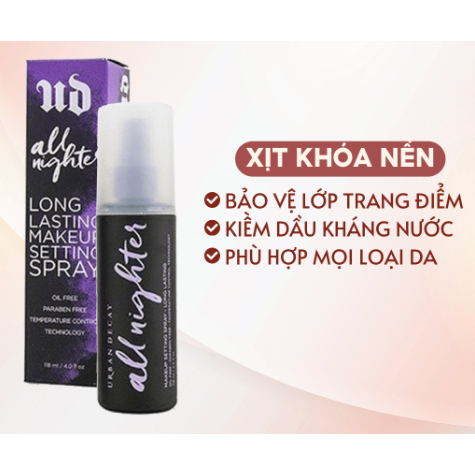 Hàng US - Xịt khóa nền Make up Urban Decay