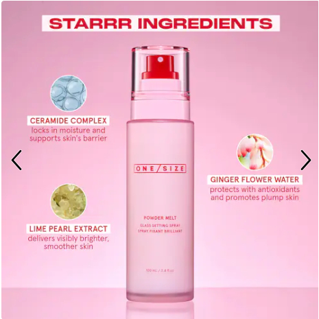 Hàng US - Xịt makeup One Size Powder Melt Glass Setting Spray 100ml