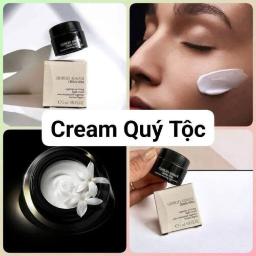 Kem Dưỡng Giorgio Armani Crema Nera Supreme Reviving Light Cream 15ml
